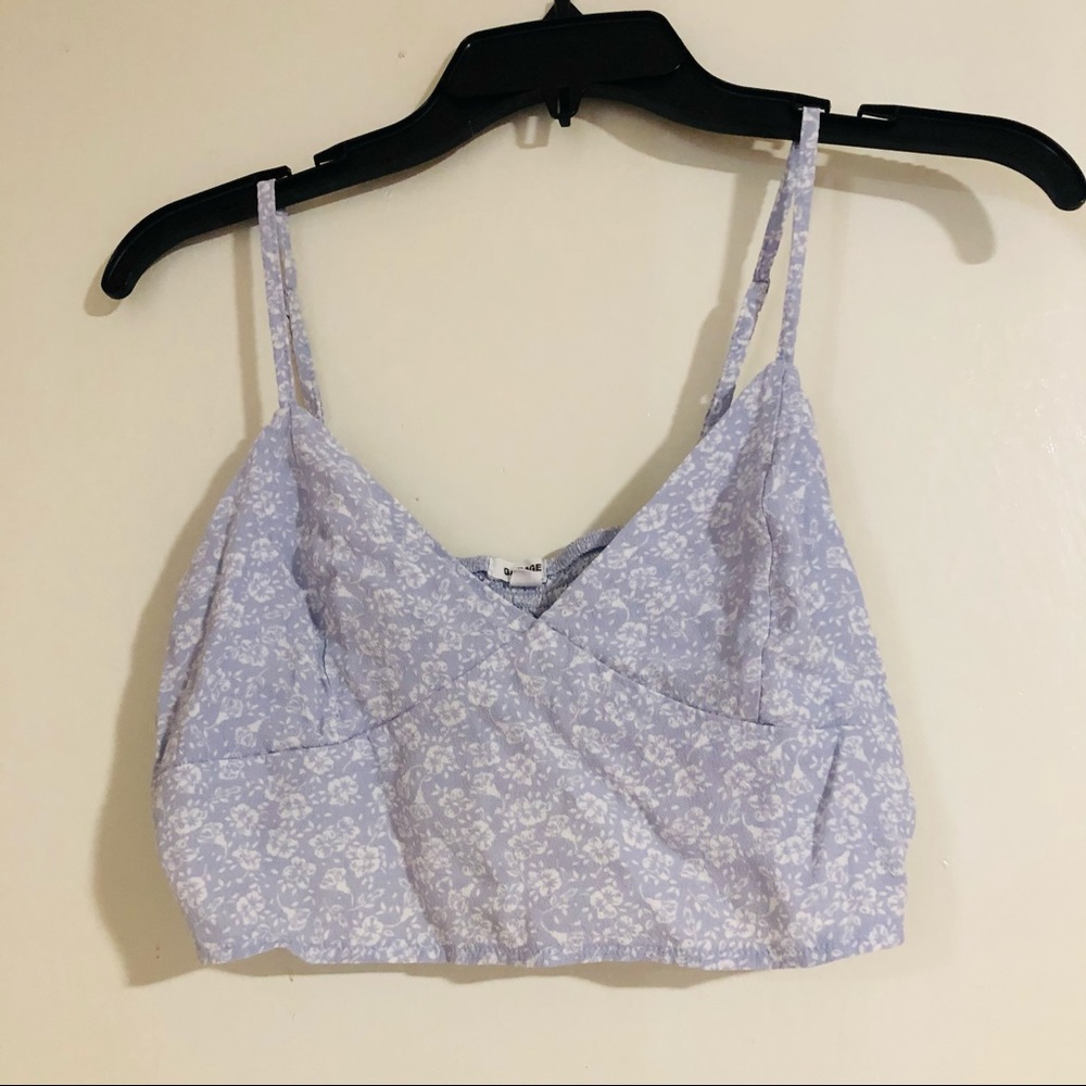 Floral crop top